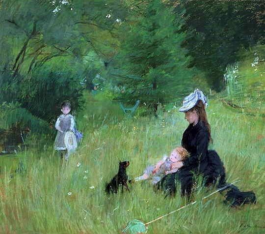 Berthe Morisot In a Park